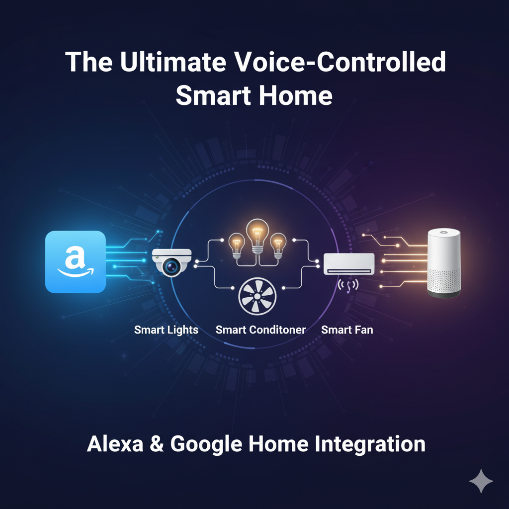 The Ultimate Voice-Controlled Smart Home (Alexa & Google)